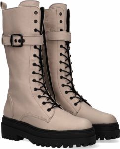 Red-Rag Hoge Taupe Veter Boots | Red Rag