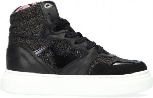 Red-Rag Red Rag 13128 Hoge sneakers Leren Sneaker Meisjes Zilver