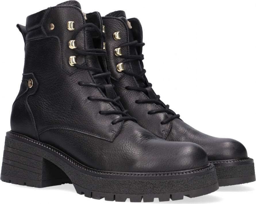 Red-Rag Zwarte Red Rag Enkelboots 74428 - Schoenen.nl