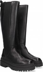 Red-Rag Red Rag Vrouwen Leren Chelsea boots Laarzen Damesschoenen 71204 Zwart