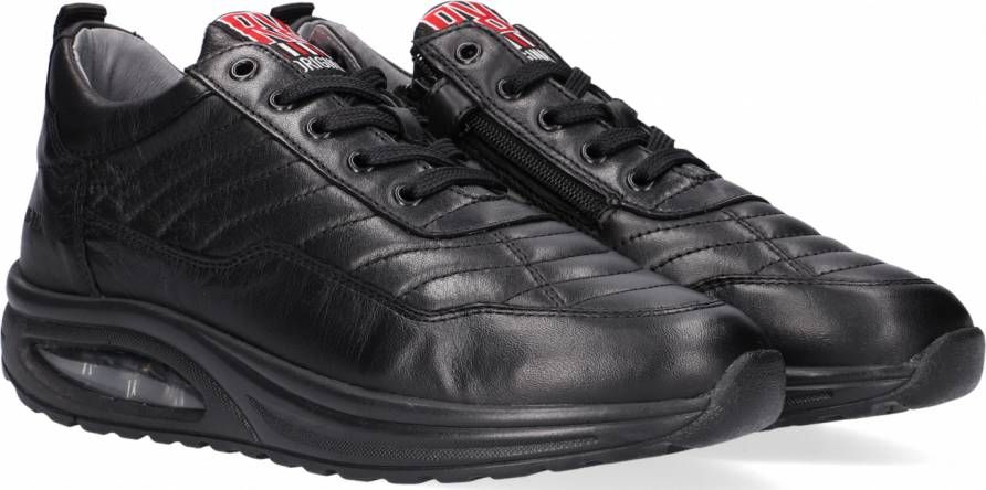 Red-Rag Zwarte Red Rag Lage Sneakers