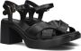 RED-RAG Sandalen Dames 79600 Maat: 41 Materiaal: Leer Kleur: Zwart - Thumbnail 1