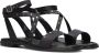 RED-RAG Sandalen Dames 79658 Maat: 39 Materiaal: Leer Kleur: Zwart - Thumbnail 1