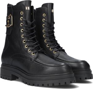 Red-Rag Red Rag 71526 Veterboots Laarzen Met Veters Dames Zwart
