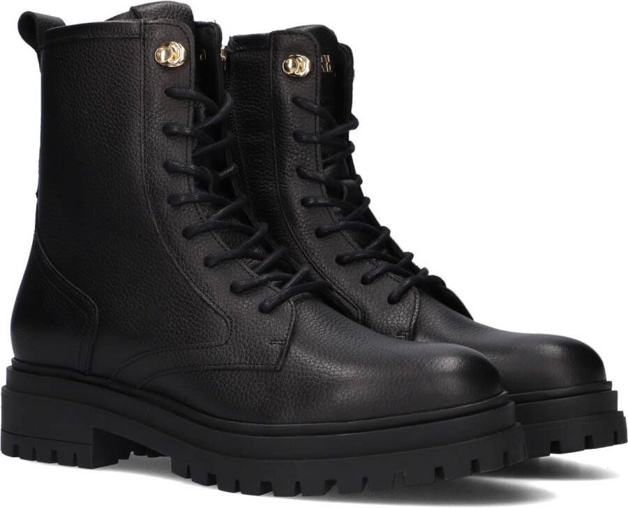 RED-RAG Zwarte Veterboots 74680