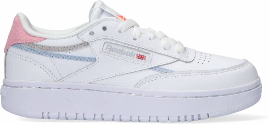 Reebok Club C Double Wmn Lage sneakers Leren Sneaker Dames Wit