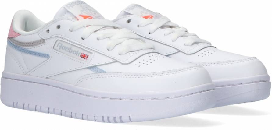 Reebok Witte Club C Double Wmn Lage Sneaker