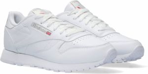 REEBOK CLASSICS Leather Sneakers Ftwr White Pure Grey Reebok Rubber Gum-02 Heren
