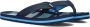 Reef Kids Ahideep Sea Stripes Slippers Blauw - Thumbnail 1