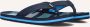 Reef Kids Ahideep Sea Stripes Slippers Blauw - Thumbnail 1