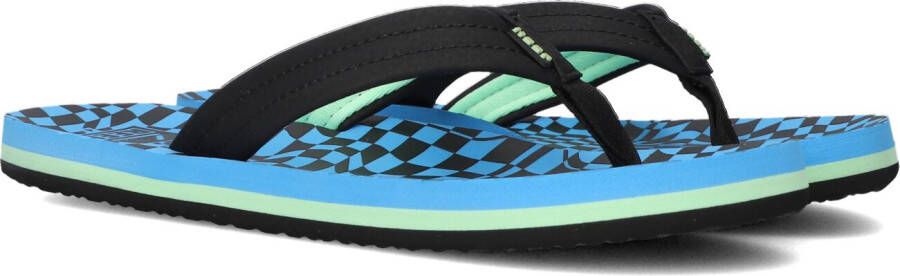 REEF Blauwe Teenslippers Ahi