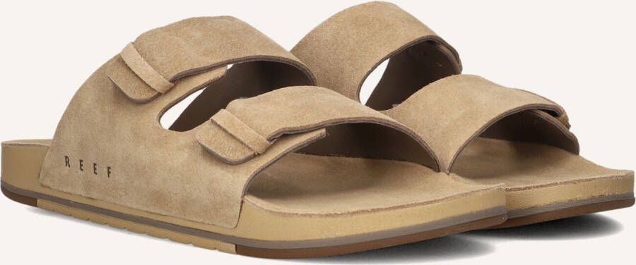 Reef Bruin Suède Twee Bar Sandalen