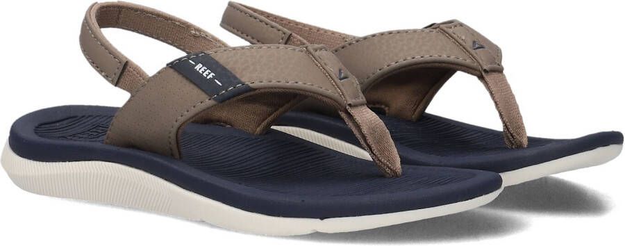 REEF Bruine Slippers Santa Ana Kids