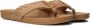 Reef Bruin Tinten Cushion Strand Teenslippers Zomer slippers Dames Camel - Thumbnail 1