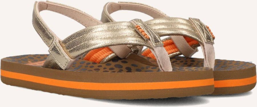 Reef teenslippers met hielbandje wit Meisjes Rubber 26