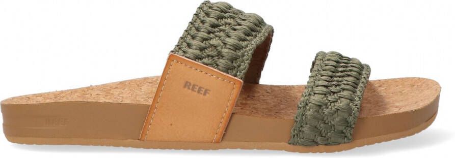 Reef Groene Slippers Cushion Vista Thread