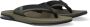 Reef Fanning Low Olive Heren Slippers Olijfgroen - Thumbnail 1