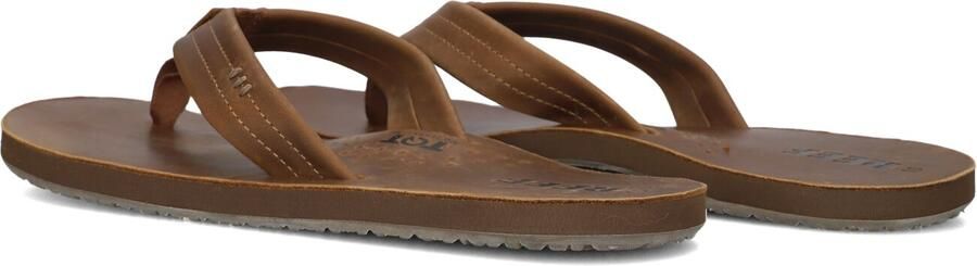Reef Draftsmen leren teenslippers bruin - Foto 5