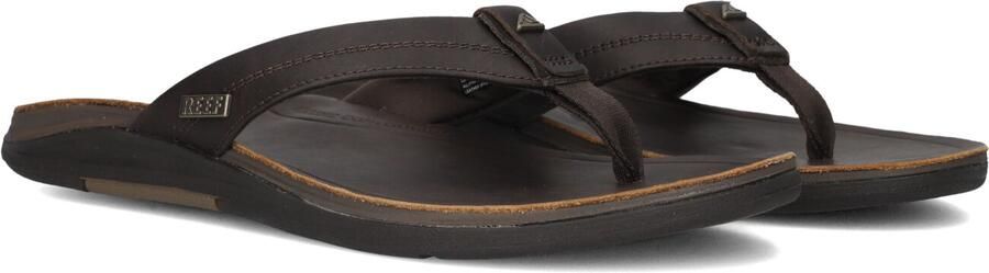 REEF Bruine Slippers Leather Offshore