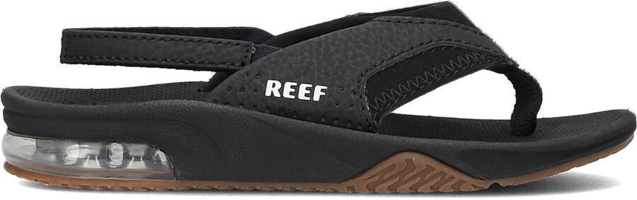 Reef Kid's Little Fanning Sandalen maat 11K 12K zwart - Foto 6