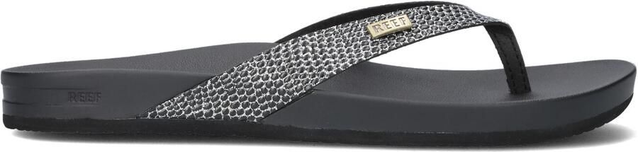 Reef Cushion Court Teenslippers Zomer slippers Dames Zwart - Foto 5