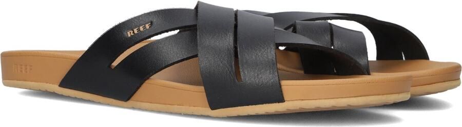 REEF Zwarte Slippers Cushion Spring Bloom