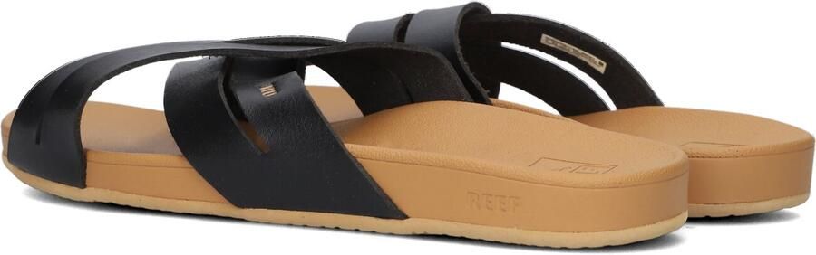 REEF Zwarte Slippers Cushion Spring Bloom - Foto 4