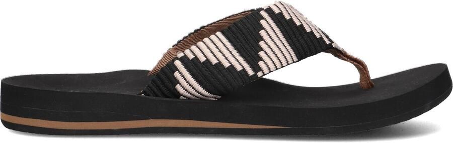 Reef Spring Woven Teenslippers Zomer slippers Dames Zwart - Foto 7