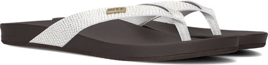 Reef Cushion Court Teenslippers Zomer slippers Dames Wit - Foto 1