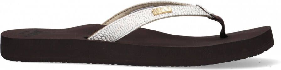 Reef STAR CUSHION SASSY BROWN WHITE Teenslippers