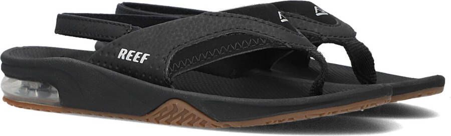 Reef Kid's Little Fanning Sandalen maat 11K 12K zwart