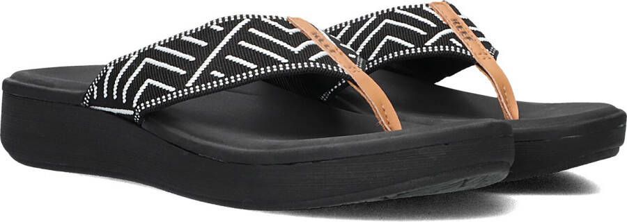 REEF Zwarte Slippers Cushion Cloud Tx
