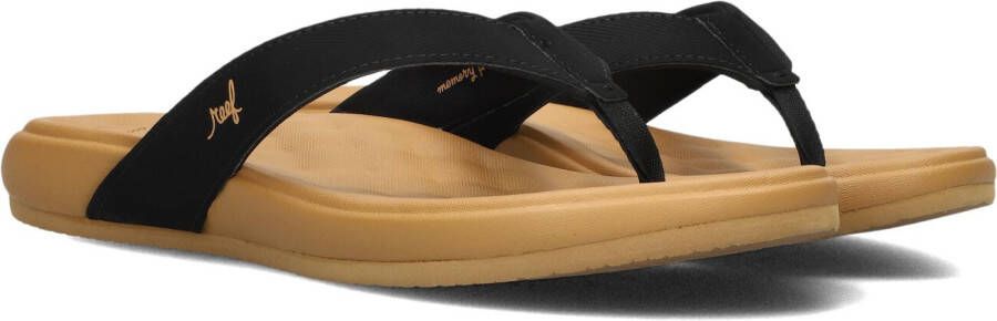 REEF Zwarte Slippers Cushion Harmony