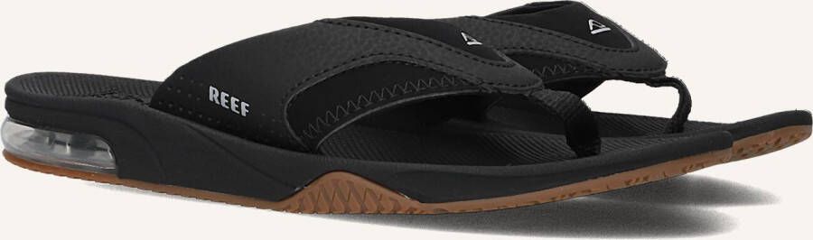 REEF Zwarte Slippers Fanning Boy