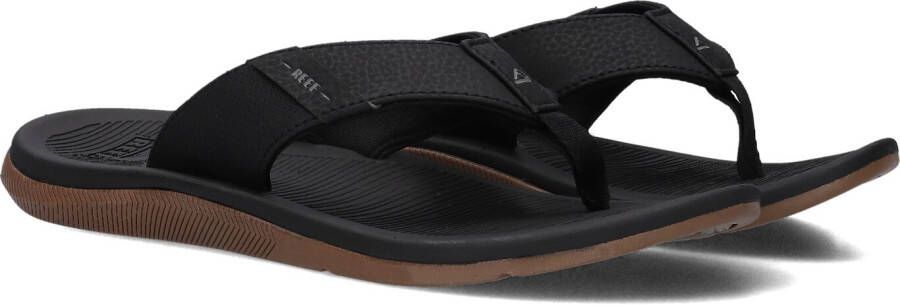 REEF Zwarte Slippers Santa Ana Boys