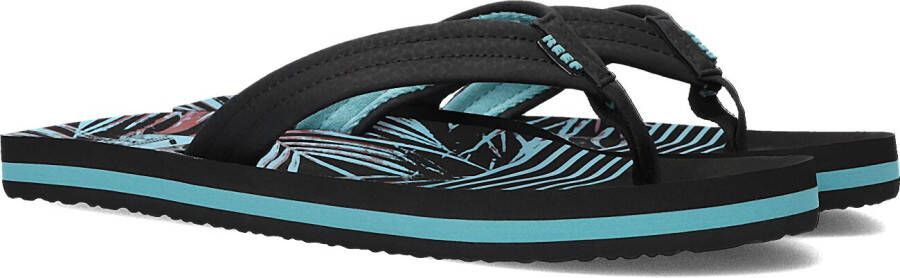 REEF Zwarte Teenslippers Ahi