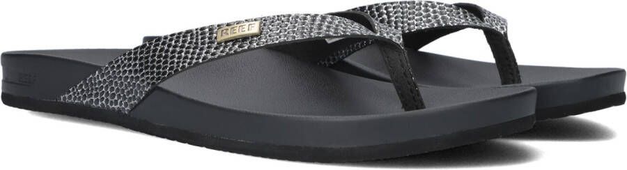 REEF Zwarte Teenslippers Cushion Court