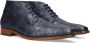 Rehab Barry Scales Nette schoenen Veterschoenen Heren Blauw - Thumbnail 1