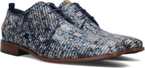 Rehab Greg Metal Shaving Nette schoenen Veterschoenen Heren Blauw