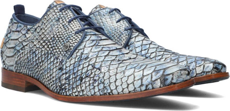 Rehab Blauwe Nette Schoenen Greg Snake Aquarel