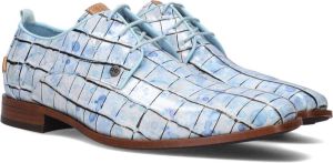 Rehab Greg Tie Dye Nette schoenen Veterschoenen Heren Blauw