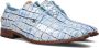 Rehab Greg Tie Dye Nette schoenen Veterschoenen Heren Blauw - Thumbnail 1