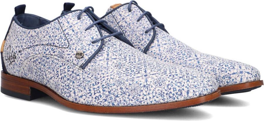 Rehab Greg Tile Delft Nette schoenen Veterschoenen Heren Blauw