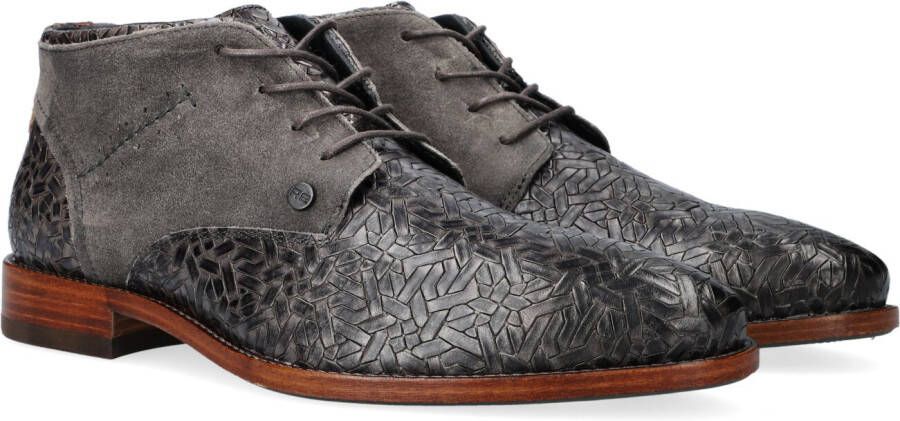 Rehab Salvador Weave Nette schoenen Business Schoenen Heren Grijs - Schoenen .nl