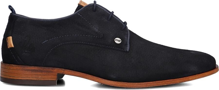 Rehab GREG WALL SUE 8100 DBLU heren veterschoenen gekleed blauw - Foto 4