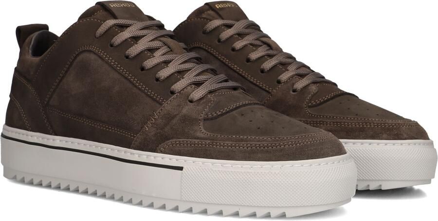 Rehab Sneakers laag 'Creon Mix' donkerbruin