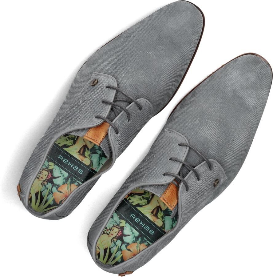 Rehab Greg Wall Nette schoenen Veterschoenen Heren Grijs - Foto 2