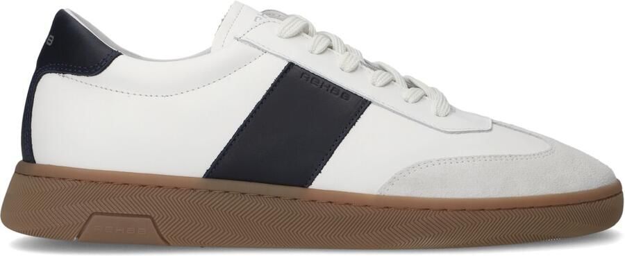 Rehab Zack Sneakers Heren Leren Sneaker Wit
