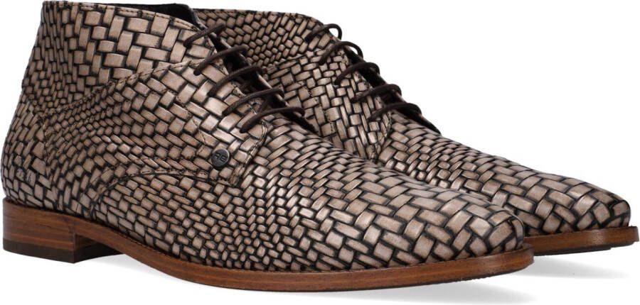 Rehab Barry Brick Nette schoenen Veterschoenen Heren Taupe