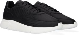 Rehab Hedley Triangle Lage sneakers Leren Sneaker Heren Zwart
